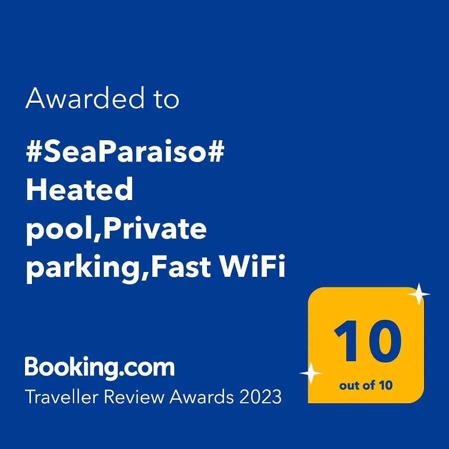 Apartmán #Seaparaiso# Heated Pool,Private Parking,Fast Wifi Costa Adeje